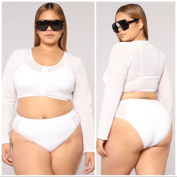Fashion Nova Other - Plus Size 3 Piece Swim Set
